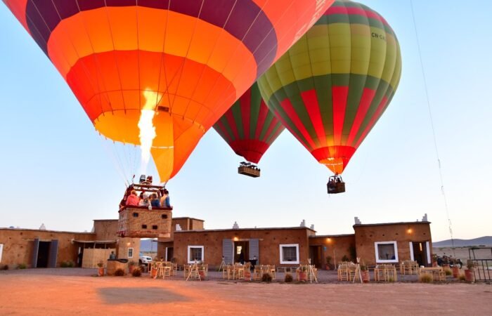 Hot air balloon ride Marrakech