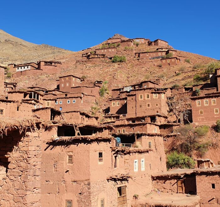 trekking in the atlas mountains morocco